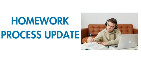 Homework process update